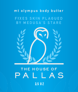Mt Olympus Butter – Fixes Skin Plagued by Medusa’s Stare